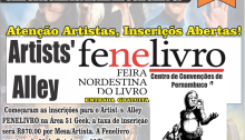FENELIVRO abre inscrições para o Artists’ Alley Power-Kon Recife no Centro de Convenções de Pernambuco.